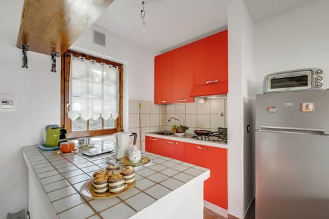 Family House, Multiple Bedrooms (La Casa Di Dadà) | Private kitchen | Fridge, oven, stovetop, coffee/tea maker