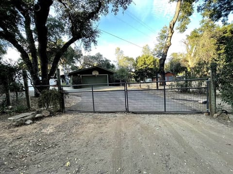 Entrance from the street.