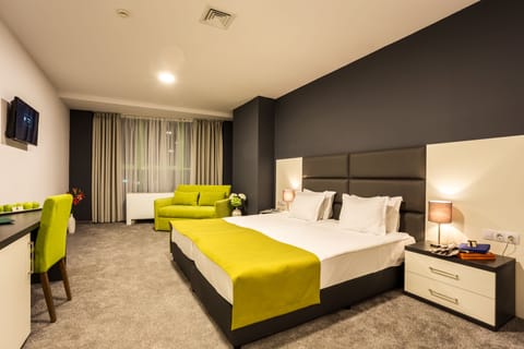 Deluxe Double or Twin Room | Minibar, in-room safe, individually decorated, desk