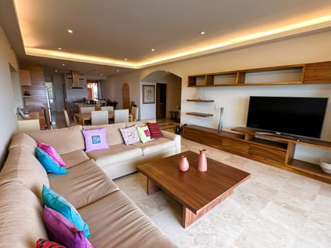 Living Room | Bright open space connecting lounge and dining areas for social moments