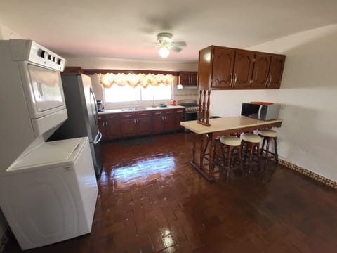 Villa, 3 Bedrooms | Private kitchen | Fridge, microwave, stovetop, coffee/tea maker