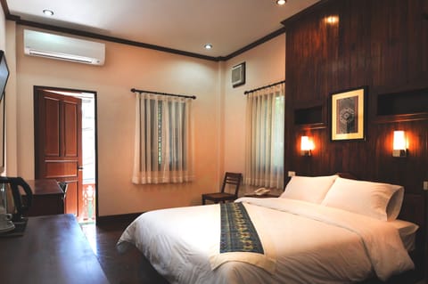 Superior Double Room, City View | Premium bedding, minibar, in-room safe, desk
