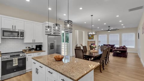 11 View from Kitchen into Dining and Living Space