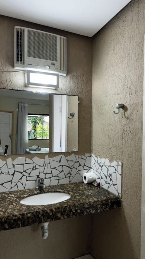 Standard Double Room, 1 Double Bed | Bathroom | Shower, rainfall showerhead, towels, toilet paper