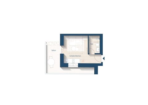 DasSonneneck Fewo2 Grundriss