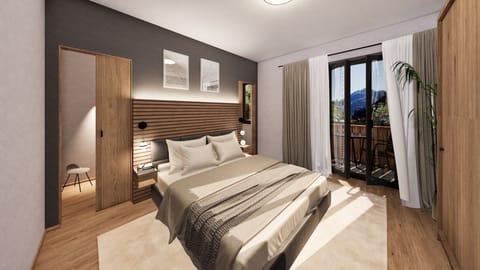 DasSonneneck Fewo3 Render Schlafen