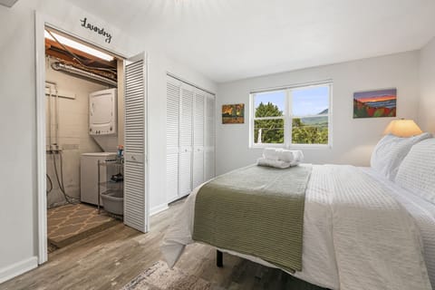 Bedroom Three - King Bed & Laundry Area