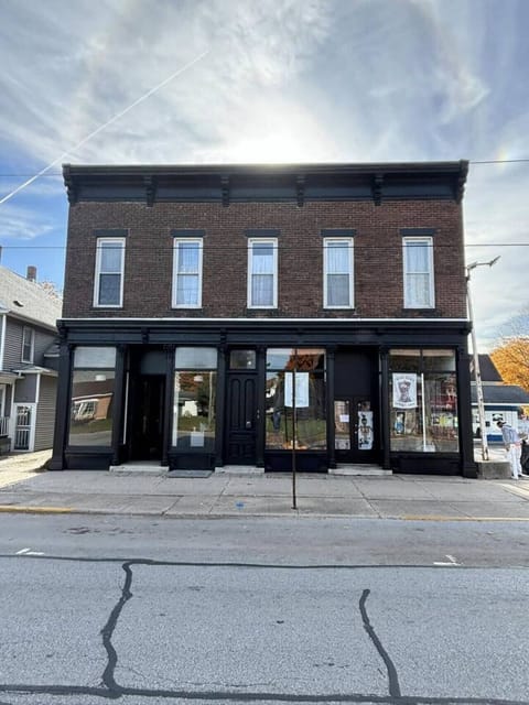 Street view of LeRoy`s Market Hotel
