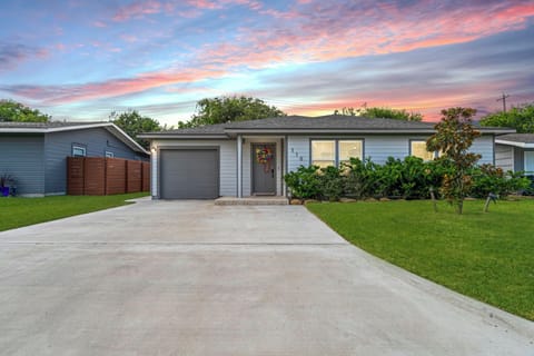 Exterior twilight shot