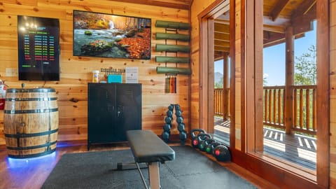 Don't let vacation stand in the way of routine, exercise with a view!