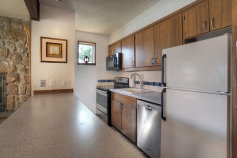 Fully stocked kitchen