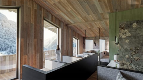 Sauna, steam room