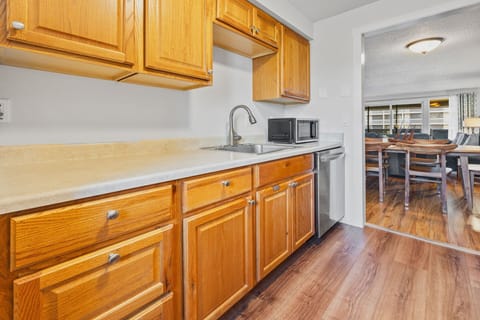 Enjoy the spacious galley kitchen.