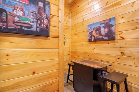 Blue Beauty's fun game room