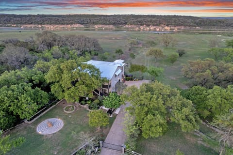 Property overview when lake was low