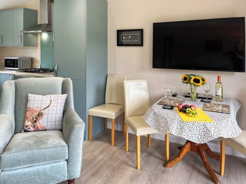 Kitchen/diner | Alderneuk Lodge - Alderneuk Lodges, Dumfries