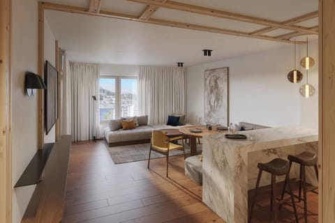 In-room safe, desk, laptop workspace, soundproofing