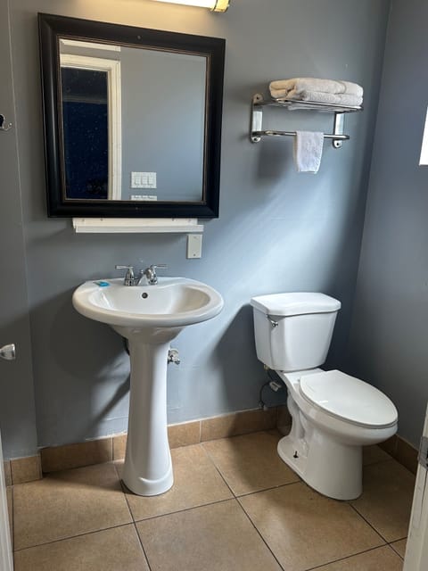 Free toiletries, hair dryer, towels, soap