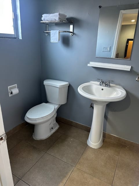 Free toiletries, hair dryer, towels, soap