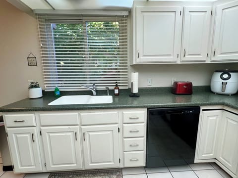 Air fryer in kitchen