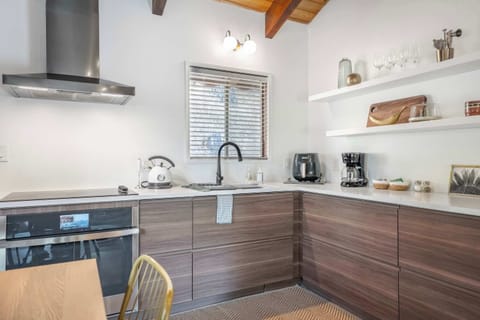 Updated, fully stocked kitchen