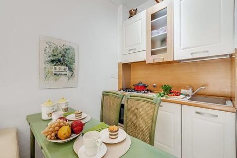 Standard Apartment, 1 Bedroom (Il Giardino Sul Mare) | Private kitchen | Fridge, oven, stovetop, coffee/tea maker