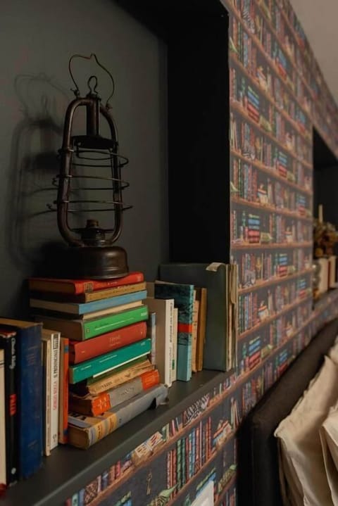 Studio | Desk, laptop workspace, blackout drapes, soundproofing