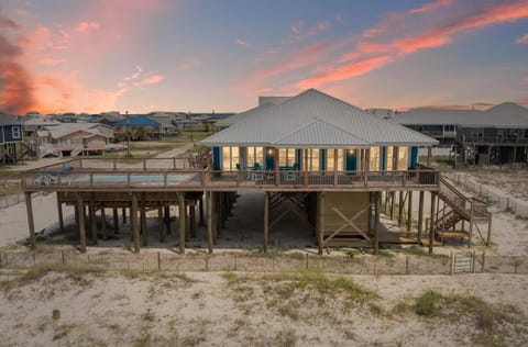 Sandarosa Beach Rental at Twilight