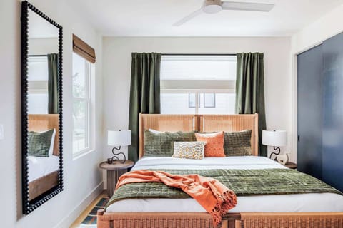 Unit A | Bedroom 3 | 1 King Bed | Private Bedroom | Second Floor