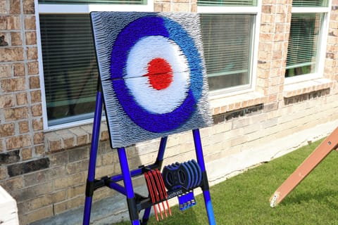Challenge your friends to a fun and safe axe throwing competition!