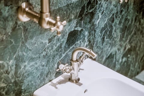 Shower, rainfall showerhead, hair dryer, bidet