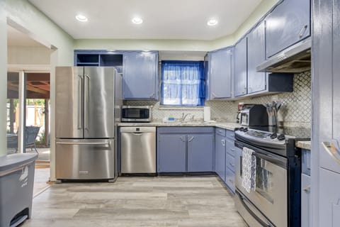 Stainless steel appliances