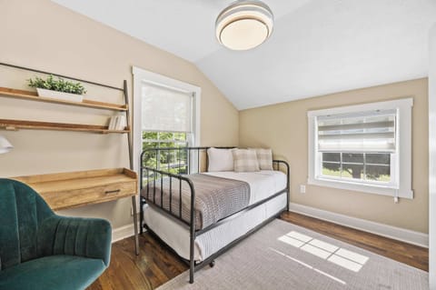 Bedroom 3: Bright, cozy, and perfectly designed — this bedroom offers both comfort and smart space for restful nights.