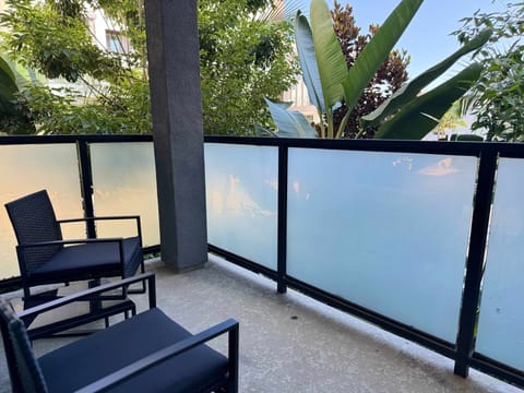 Enjoy stunning views of the iconic city from your own private balcony.