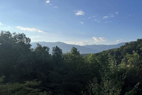 Views from Mountain View Paradise's relaxing decks