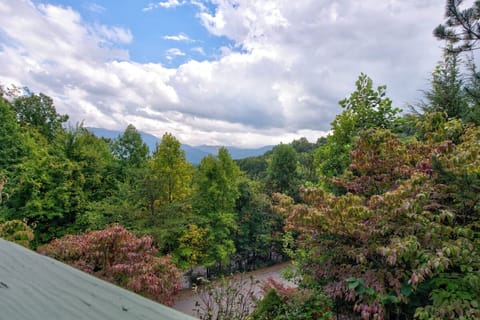 Views from Mountain View Paradise's relaxing decks