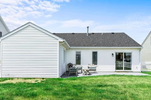 Fire up the charcoal grill and enjoy a meal on your private patio.