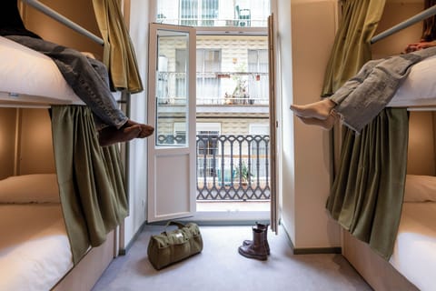 Comfort Shared Dormitory, Women only | Blackout drapes, iron/ironing board, free WiFi, bed sheets