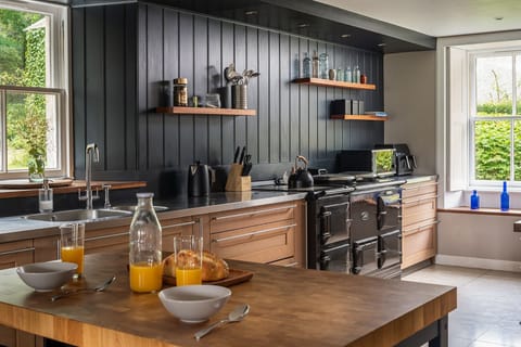 The kitchen at Quarter House, Scottish Borders