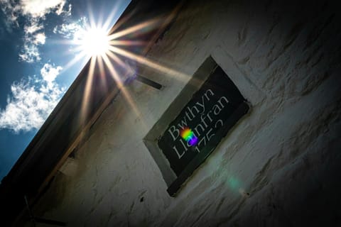 Slate cottage name plate