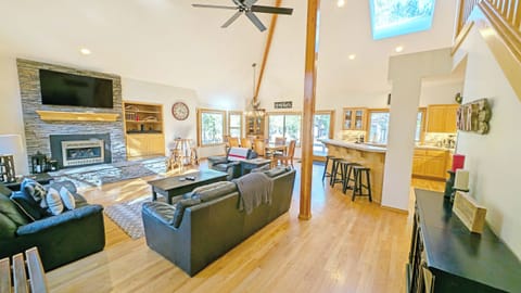 Off to the left is the open concept Main Area