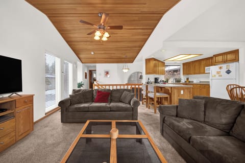 The Dining area sits just behind the Living area