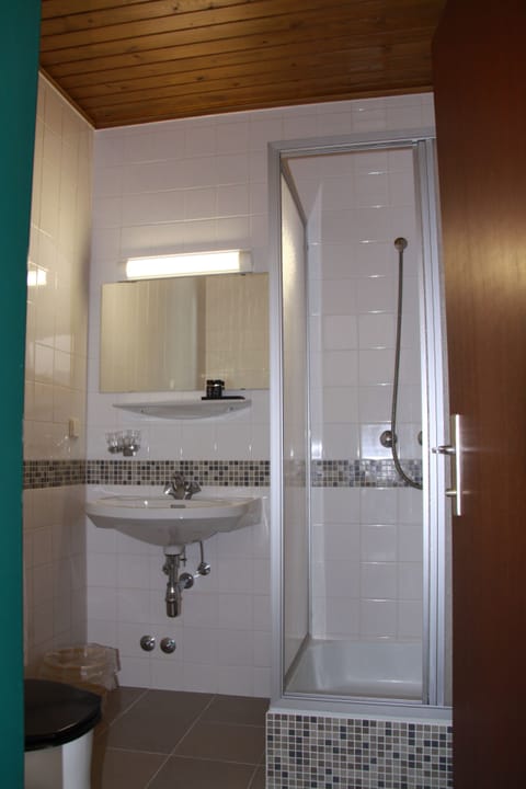 Standard Double Room, Balcony, Mountain View | Bathroom | Free toiletries