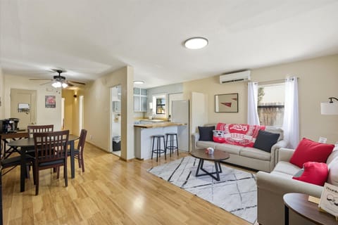 Living room as you walk in