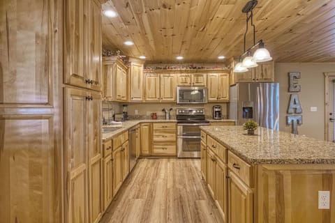 Kitchen on the main floor
