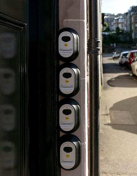 Key safes at Front Door