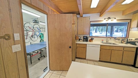 Kitchen and garage/Laundry