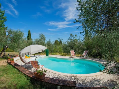 Blue, Swimming Pool, Outdoor Furniture, Resort, Shade, Chair, Backyard, Eco Hotel, Garden, Landscaping