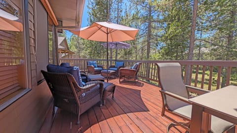 Off the Living/Dining: Deck with lots of seating