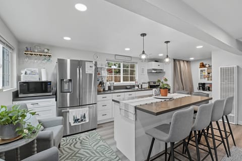 Indoors, Kitchen, Home Decor, Appliance, Refrigerator